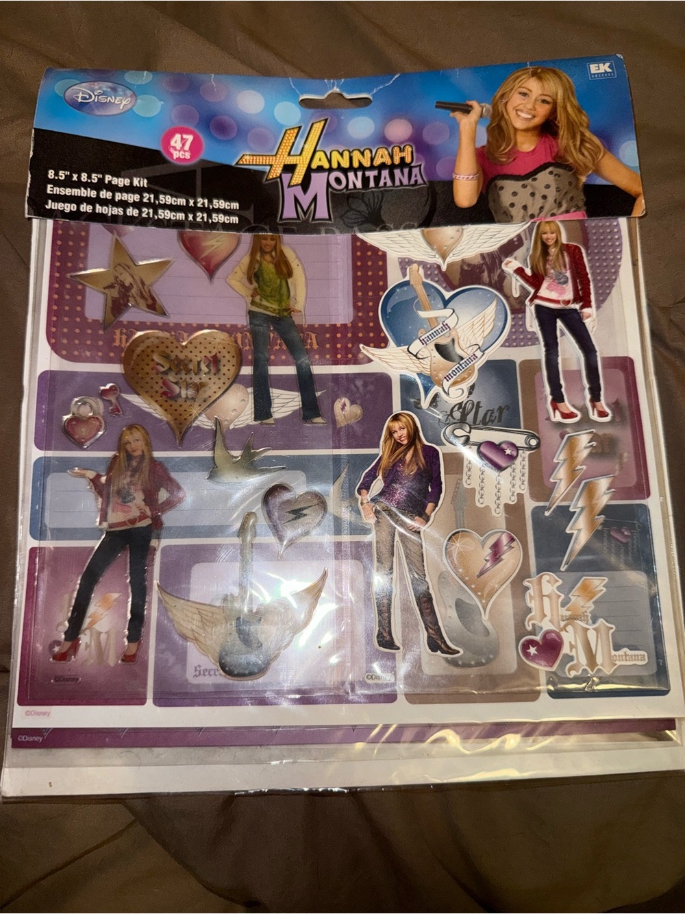 Vintage Miley Cyrus stickers